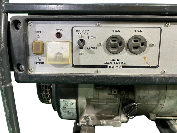 ☆中古品☆YAMAHA ヤマハ ガソリンエンジン発電機 EF23H 西日本仕様 60Hz 2.3kVA アウトドア 防災 非常用電源 屋外電源132552 - 7