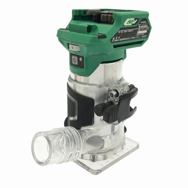 ☆比較的綺麗☆HiKOKI ハイコーキ 36V コードレストリマー M3608DA 本体のみ 充電式 ルーター 木材加工 穴あけ トリミング 116154 - 4