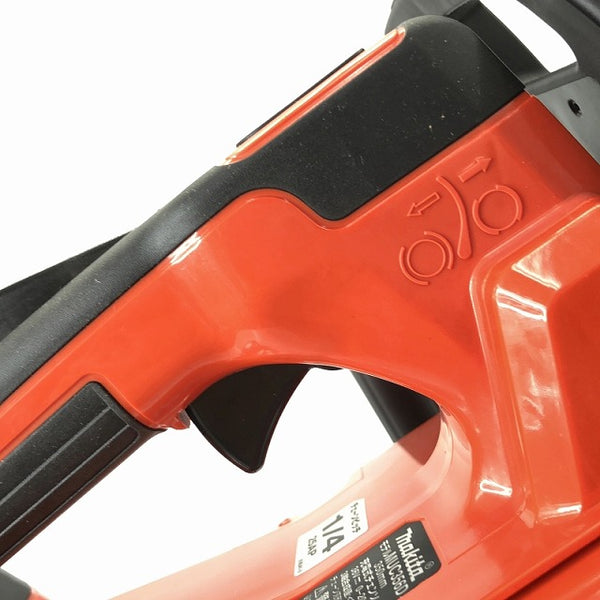 ☆未使用品☆makita マキタ 18V＋18V/36V 350mm 充電式チェンソー MUC356DZFR 赤 本体のみ チェーンソー 剪定 伐採 切断 造園業 - 7