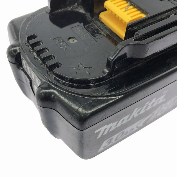 ☆中古美品☆makita マキタ 18V 6.0Ah 純正 リチウムイオンバッテリー BL1860B 残量表示付 リチウムイオン電池 蓄電池 充電池134641 - 9