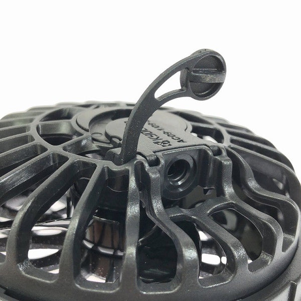 ☆未使用セット☆BURTLE バートル 24V エアークラフト用バッテリー AC09 黒 ファンユニット AC09-2 アーバンブラック 2025年モデル116268 - 9