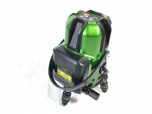 ☆未使用品☆ ムラテックKDS 高輝度グリーンレーザー墨出し器 ATL-96RG 本体+パーツ+バッテリ1個+充電器+電池+ケース 光学114839 - 7