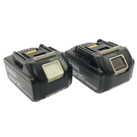 ☆中古品 2個セット☆makita マキタ 18V 6.0Ah 純正 リチウムイオンバッテリー BL1860B 残量表示付 リチウムイオン電池 蓄電池118166 - 0