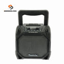 ☆中古品☆makita マキタ 10.8V～18V 充電式スピーカー MR203 本体のみ 黒/ブラック Bluetooth 現場スピーカー アウトドア 音楽 ♪128237 - 1