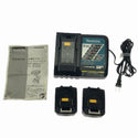 ☆中古品☆makita マキタ 14.4V 充電式4モードインパクトドライバ TP131DRMX バッテリー2個(4.0Ah)充電器 ケース付138129 - 9