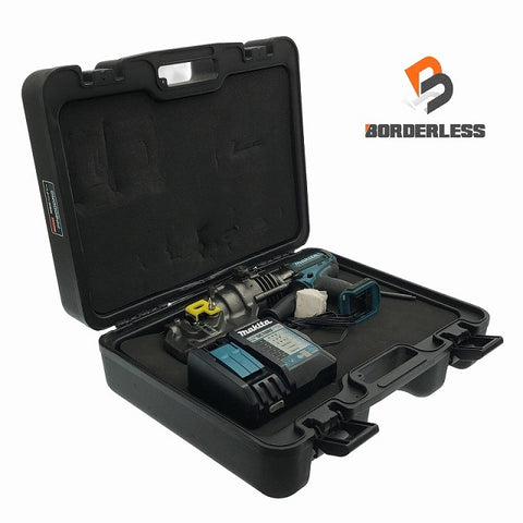 ☆美品☆makita マキタ 18V 充電式パンチャー (油圧式) PP200D 充電器 ケース付 油圧工具 - 0