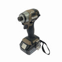 ☆極美品☆makita マキタ 18V 充電式インパクトドライバ TD173DRGXO オリーブ バッテリー2個(18V 6.0Ah) 充電器付き 締め付け - 4