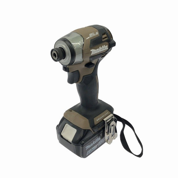 ☆極美品☆makita マキタ 18V 充電式インパクトドライバ TD173DRGXO オリーブ バッテリー2個(18V 6.0Ah) 充電器付き 締め付け - 4