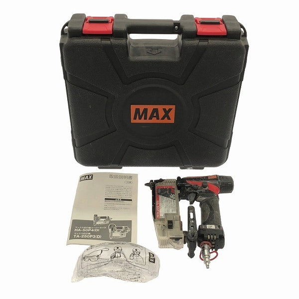 ☆中古品☆MAX マックス 50mm 高圧 ピンネイラ HA-50P4 ( D ) ピンタッカ エアーツール - 3