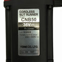 ☆比較的綺麗 中古品☆TONE トネ コードレスナットランナー CNB50 バッテリー2個(BSL36B18)充電器 パーツ ケース137381 - 8