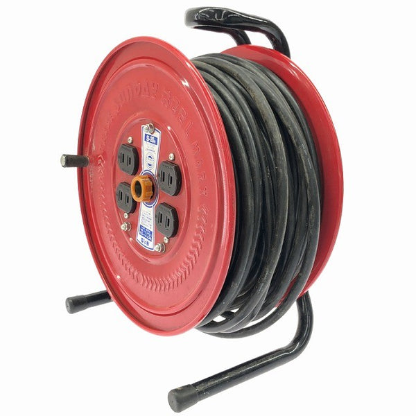 ☆中古品☆HATAYA ハタヤ 畑屋 100V 30m サンデーリール S-30 屋内用 電工ドラム コードリール ドラムリール 延長コード131379 - 3