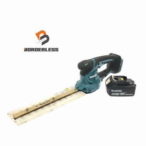 ☆中古品☆ makita マキタ 18V 260mm 充電式ミニ生垣バリカン MUH267D バッテリ1個(6.0Ah)付 コードレス ヘッジトリマー116767
