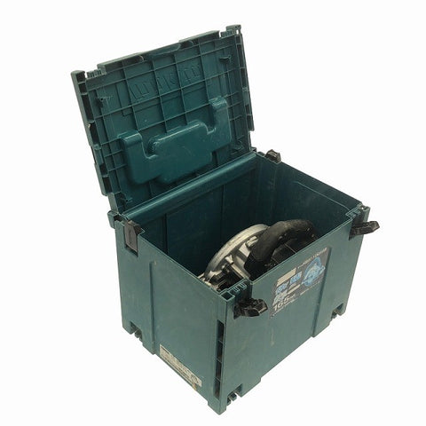 ☆中古品☆ makita マキタ 18V 165mm 充電式マルノコ HS631D 黒/ブラック 本体+バッテリー2個(3.0Ah/6.0Ah)+ケース丸鋸/丸のこ118474 - 0