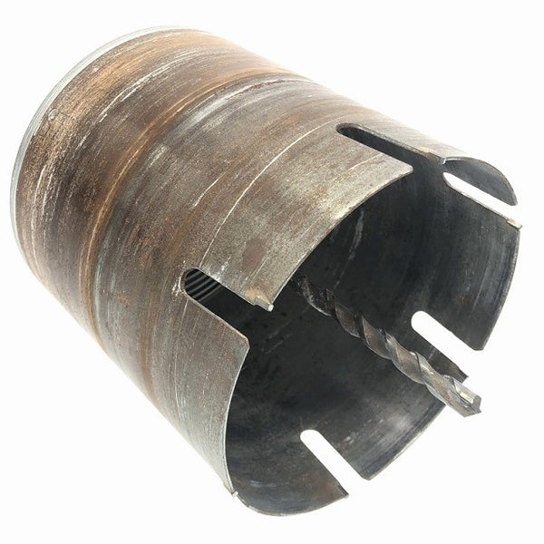 ☆中古品2点セット☆HOUSE BM ハウスBM 160mm ドラゴンALC用コアドリル/サイディングウッドコア SWC 穴あけ 回転ドリル専用120128 - 7