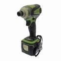 ☆中古品☆ makita マキタ 14.4V 充電インパクトドライバ TD133D ライム 本体+バッテリー1個(3.0Ah)+充電器131502 - 2
