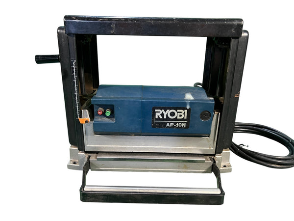 ☆中古品☆RYOBI リョービ 100V 自動カンナ AP-10N コード式 自動かんな 電動カンナ プレーナー 木材加工 切削 大工道具127278 - 6