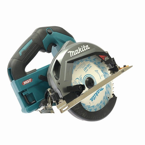 ☆未使用品☆makita マキタ 40Vmax 165mm 充電式マルノコ HS001GZ 本体のみ 青/ブルー 鮫肌 コードレス 丸ノコ132601 - 0