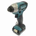 ☆中古品☆makita マキタ 10.8V 充電式インパクトドライバー TD110D 青 バッテリ2個(1.5Ah)付 コードレス バッテリー式136861 - 2