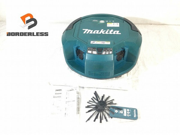 ☆美品☆makita マキタ 18V 充電式ロボットクリーナー RC200DZ 本体のみ 業務用クリーナー ルンバ 掃除129483 - 1