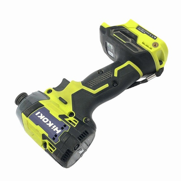 ☆美品☆HiKOKI ハイコーキ 36V コードレスインパクトドライバー WH36DD 黄色/スパイダーイエロー 本体のみ 充電式116718 - 5