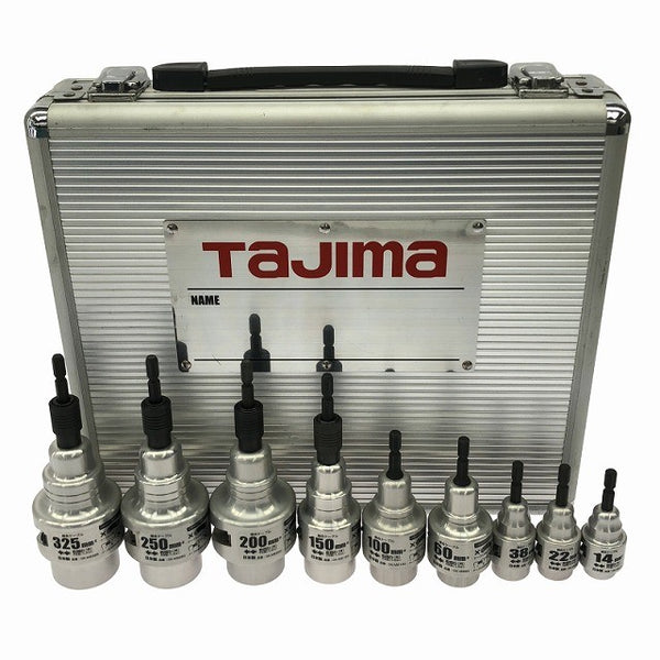 ☆中古美品 TAJIMA タジマ ムキソケCV 9本フルセット DK-MS9SET ケース付 被覆剥がし 皮むきソケット ケーブルストリッパー136313 - 3