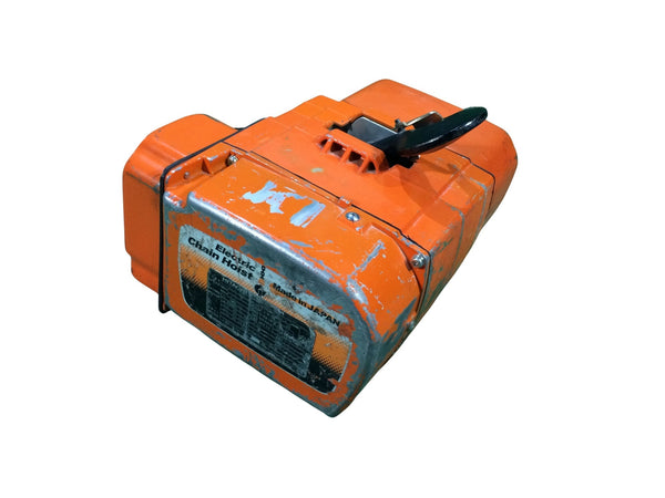 ☆中古品☆HITACIH 日立産機 200V モートルブロック 1/2LH リモコン付 荷重500kg 揚程6m 電動チェーンブロック 電気チェンブロック131397 - 4
