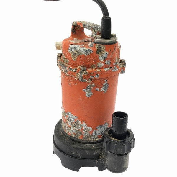 ☆中古品☆TERADA テラダ 寺田ポンプ 100V 60Hz 汚水用 水中ポンプ SG-150C 口径32mm 揚程5m 小型 一般家庭用 汚水ポンプ135986 - 3
