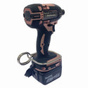 ☆比較的綺麗☆ makita マキタ 14.4V 充電式インパクトドライバ TD138D ピンク バッテリ2個(3.0Ah) 充電器付131782 - 4