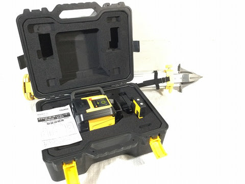 ☆美品☆TAJIMA タジマ ローテーティングレーザー TRL-315H 受光器 三脚 ケース付 回転レーザーレベル ローティングレーザー - 0