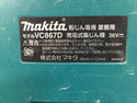 ☆中古品☆makita マキタ 18V×2＝36V 充電式集じん機 VC867D 本体のみ 8L コードレス バッテリー式 集塵機 掃除機 クリーナー122647 - 10