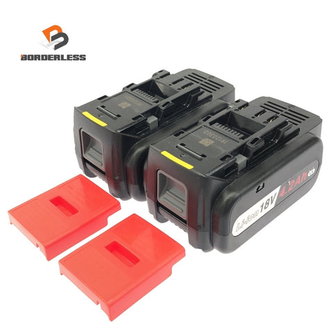☆未使用品 2個セット☆Panasonic パナソニック 18V 4.2Ah 純正 リチウムイオン電池パック EZ9L51 LSタイプバッテリー 蓄電池118595