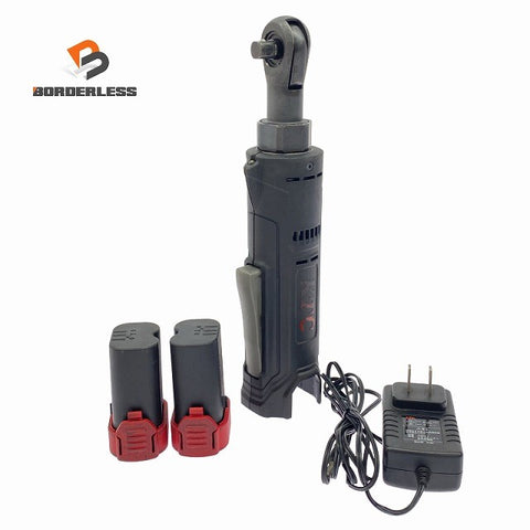 ☆中古品☆KTC 京都機械工具 9.5sqコードレスラチェットレンチ JRE310 バッテリー2個(7.2V2.0Ah) 充電器付 バッテリー式 電動工具130929