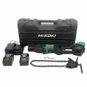 ☆中古品☆HiKOKI ハイコーキ 36V セーバソー/セーバーソーCR36DYA(2WP) バッテリー2個 充電器 チェーンバイス ケース付135334 - 3