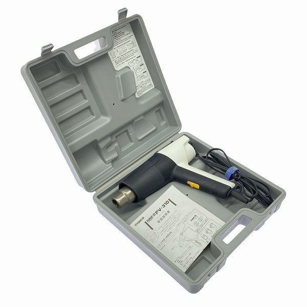☆比較的綺麗☆HAKKO 白光 100V ヒーティングガン FV-310 ケース付 温度風量可変式 ヒートガン 工業用ドライヤー 熱風機 ホットガン129872 - 2