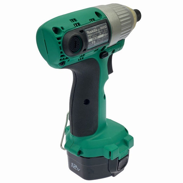 ☆比較的綺麗☆makita マキタ 12V 充電式インパクトドライバー M693D バッテリ2個(1.3Ah) 充電器 ケース付 コードレス バッテリー式130478 - 6