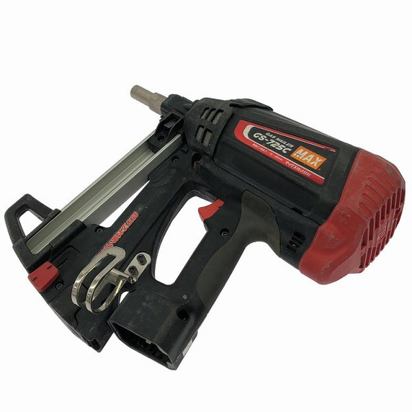 ☆中古品☆MAX マックス 6V 充電式ガスネイラ GS-725C バッテリ2個(1.5Ah) 充電器 ケース付 ガス式鋲打ち機 ピン打ち機 ピンネイラ130428 - 7