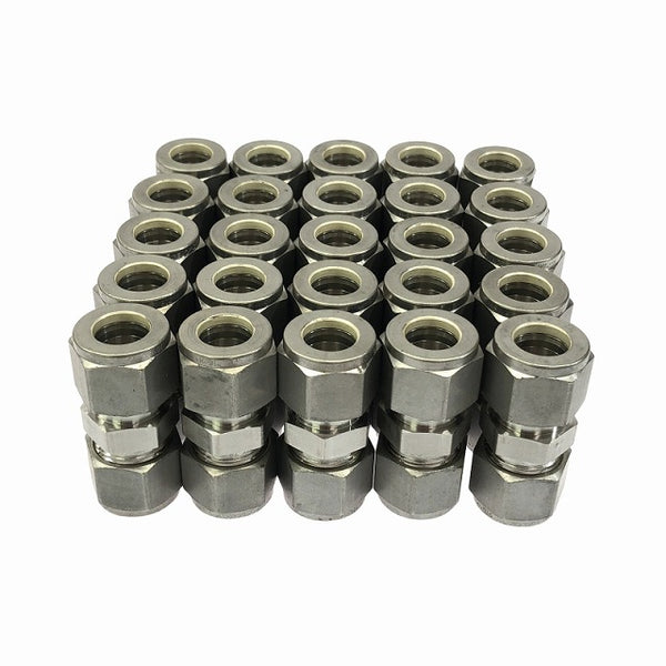 ☆未使用品25個入り☆Swagelok スウェージロック チューブ継手 SS-810-6 チューブ外径サイズ：1/2 インチ ユニオン ステンレス鋼製110239 - 6