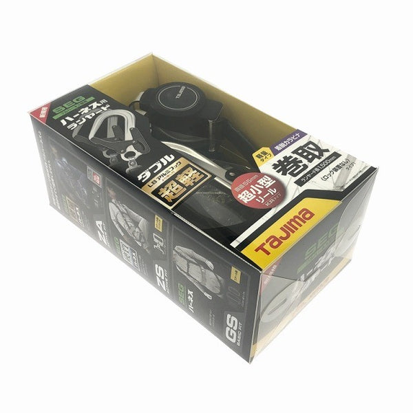 ☆未使用品☆TAJIMA タジマ ハーネス用ランヤード A1KR150F-WL8  ダブル L8アルミフック 超軽 ランヤード長1500mm KRタイプ118737 - 3