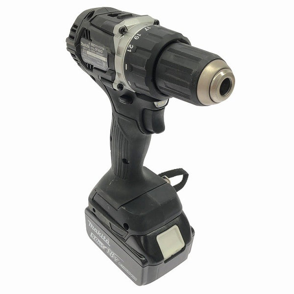 ☆美品☆makita マキタ 18V 充電式ドライバドリル DF484D 黒/ブラック バッテリー(18V 5.0Ah) 残量表示ボタン付き137706 - 3