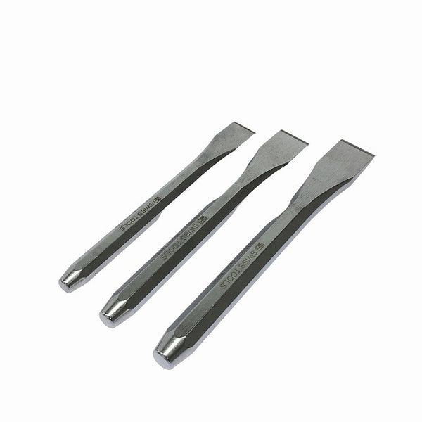 ☆美品6本セット☆PB スイスツール フラットチゼル PB805 18mm 22mm 25mm 平タガネ118702 - 2