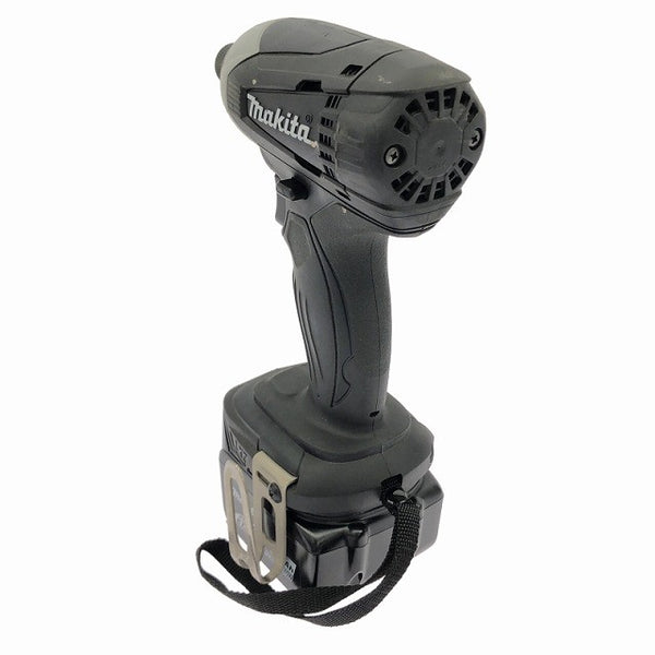 ☆比較的綺麗☆makita マキタ 14.4V 充電式インパクトドライバ TD134DMX2B バッテリ2個(14.4V4.0Ah) 充電器付 締付け 電動工具134911 - 7
