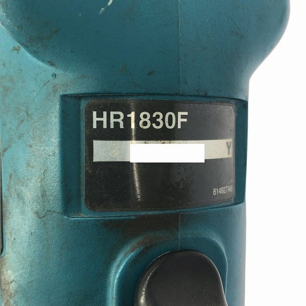 ☆中古品☆makita マキタ 100V 18mm ハンマドリル HR1830F ケース付 穴あけ 穿孔 電動工具135447 - 8
