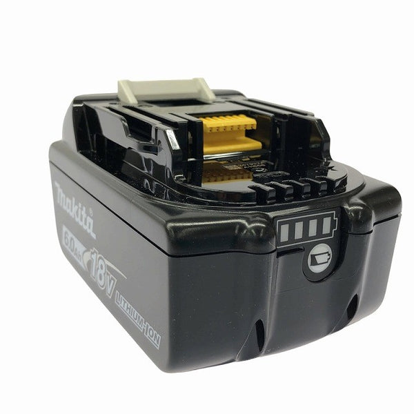 ☆未使用品☆makita マキタ 18V 6.0Ah 純正 リチウムイオンバッテリー BL1860B 残量表示付 リチウムイオン電池 蓄電池116372 - 9