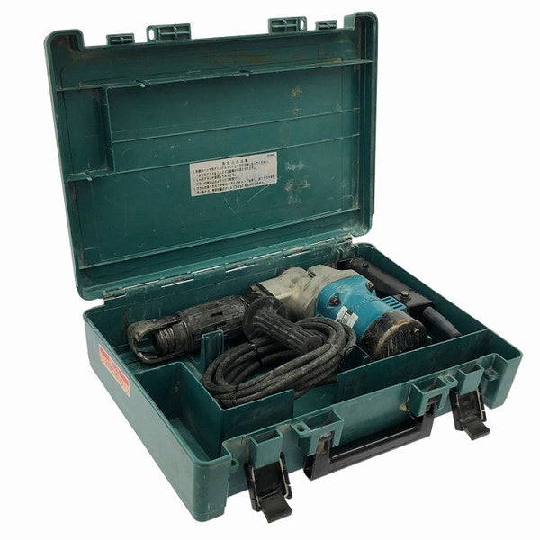 ☆中古品☆makita マキタ 100V 電動ハンマー HM0810 ケース付 六角軸 コード式 コンクリートブレーカー ハツリ機 はつり機 斫り機135109 - 2