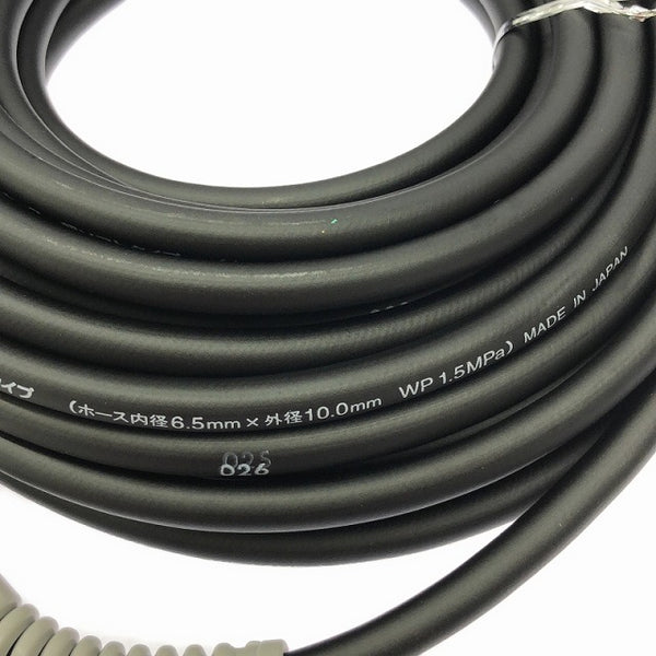 ☆未使用品☆ H＆Mコーポレーション 常圧用 超ソフトブラックホース TBK-720B サイズ6.5×10.0×20m 常用圧1.47Mpa エアホース103965 - 6