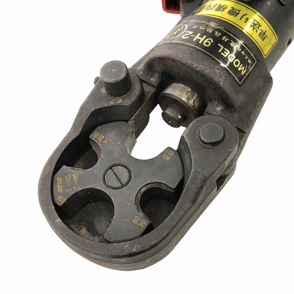 ☆中古品☆ IZUMI 泉精器 手動油圧式圧着工具 9H-2 本体+ダイス4個+ケース 圧縮 イズミ133359 - 6