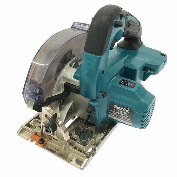 ☆中古品☆makita マキタ 18V 125mm 充電式防じんマルノコ KS511D 本体のみ コードレス 防塵マルノコ 集じん丸のこ 集塵丸のこ137665 - 2