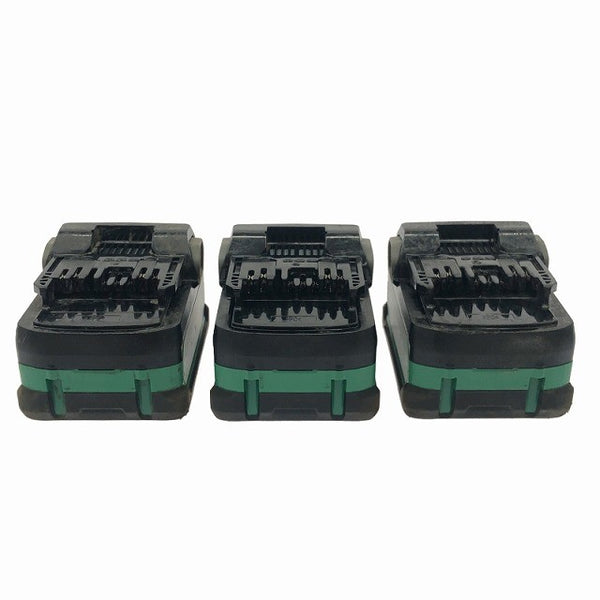 ☆中古品3個セット☆HiKOKI ハイコーキ 36V 2.5Ah 純正 マルチボルトバッテリー BSL36A18 リチウムイオンバッテリー 蓄電池117130 - 8