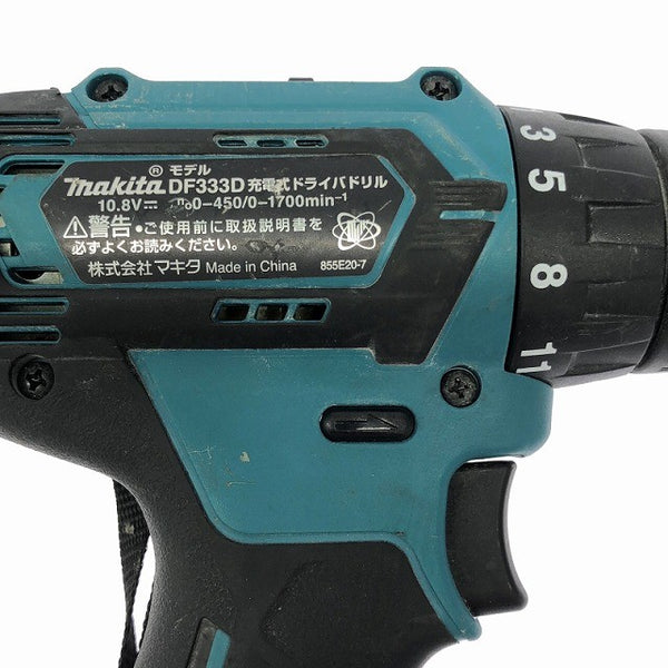 ☆中古品☆makita マキタ 10.8V 充電式ドライバドリル DF333D 本体のみ 電動工具 穴あけ 締め付け ドリルドライバー133254 - 7