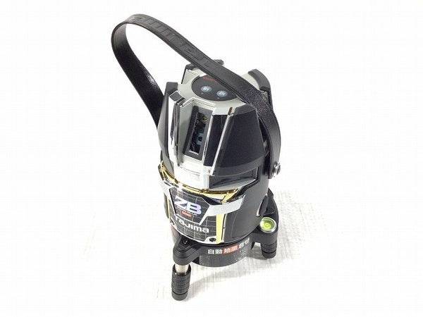 ☆未使用品☆TAJIMA タジマ NAVI ZERO BLUE リチウム-KJC ブルーグリーンレーザー墨出し器 ZEROBLN-KJC 受光器 バッテリ134202 - 4